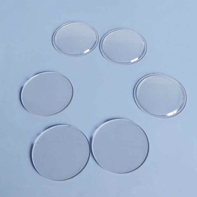 Transparent Plastic Round Plates