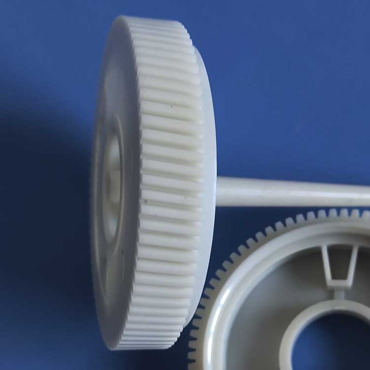 Custom plastic helical gears