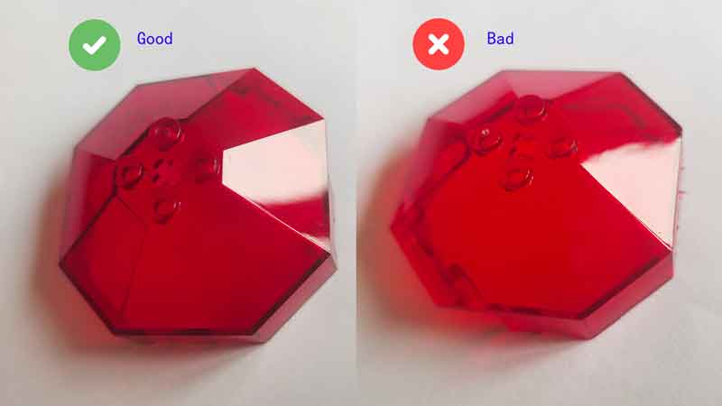 comparison between good and bad lego parts picture 2