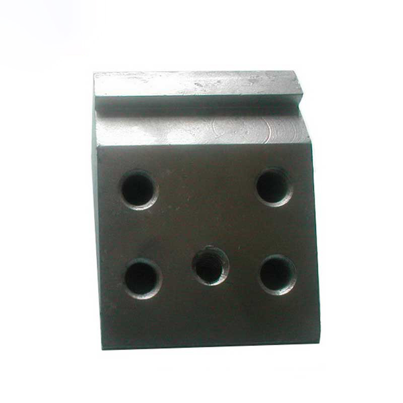 Steel Q345 machined and hot dip galvanized part